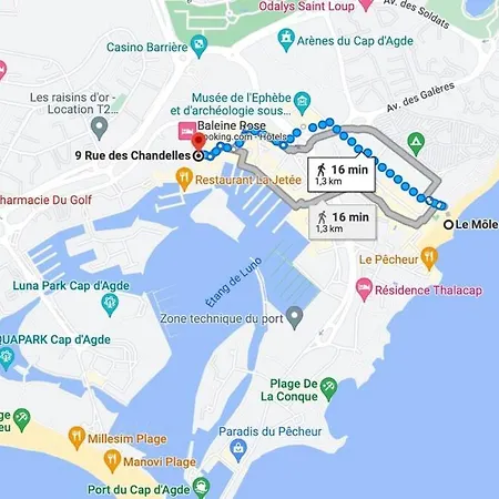 La Desirade J, Renove Avec Parking, Centre Port